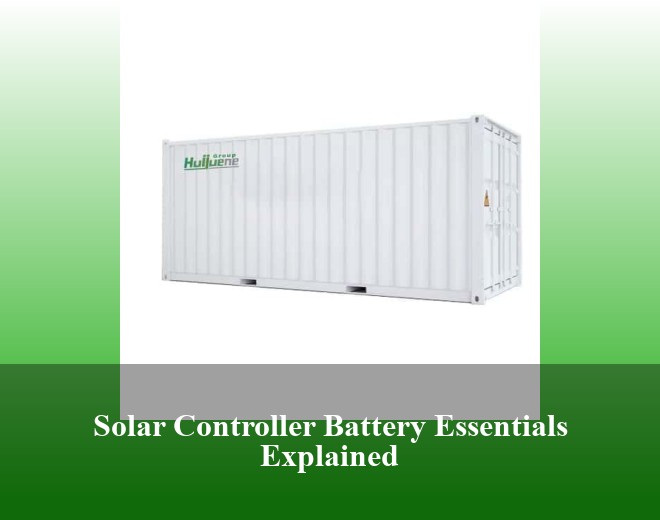 Solar Controller Battery Essentials Explained
